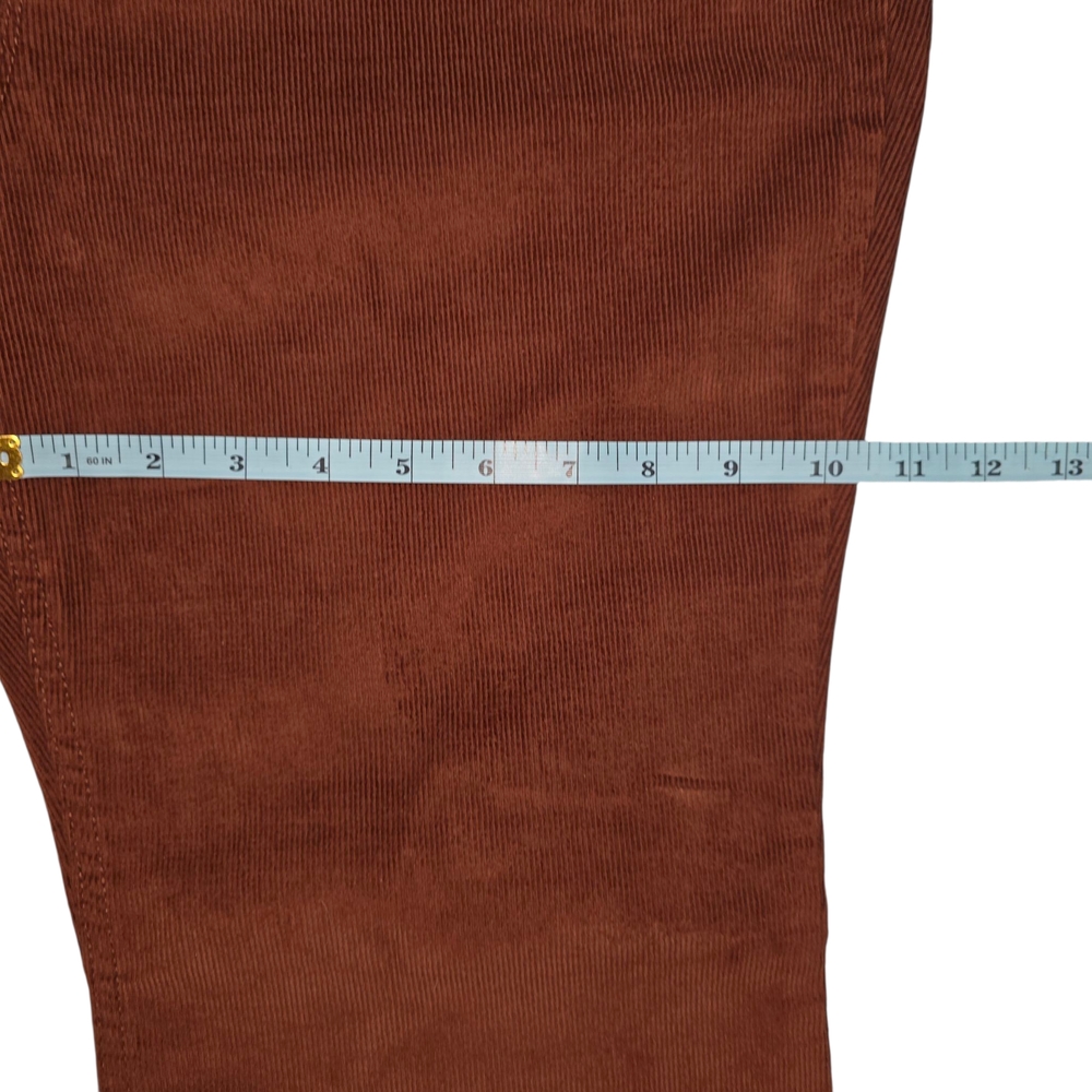 NWT Old Navy Size 14P Women's Rust Corduroy Pants - Picture 11 of 13